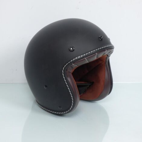 Casque Jet Torx Sunday Black Mat taille L 59-60cm pour moto