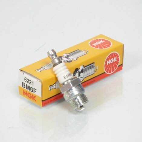 Bougie d'allumage NGK BM6F neuve pour moto pour motoculture (1/5)