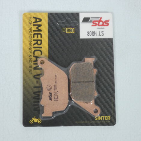 Plaquette de frein SBS pour Moto Harley Davidson 1200 XR 2010 à (1/2)