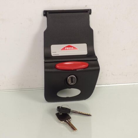 Kit poignée Z641NM2 ouverture fermeture pour top case moto Givi