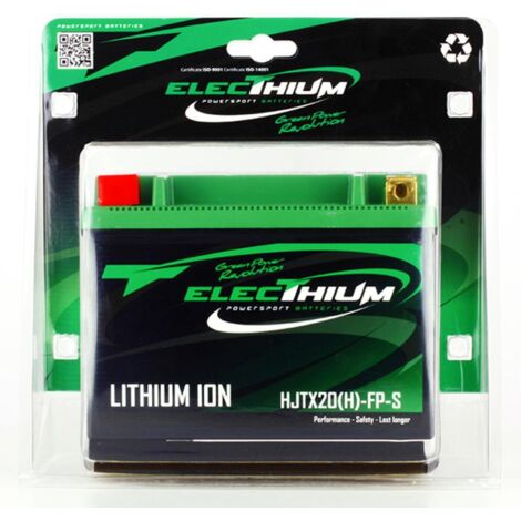 Batterie Electhium Lithium Voxan 1000 Cafe racer 2001 puissance 12V ...