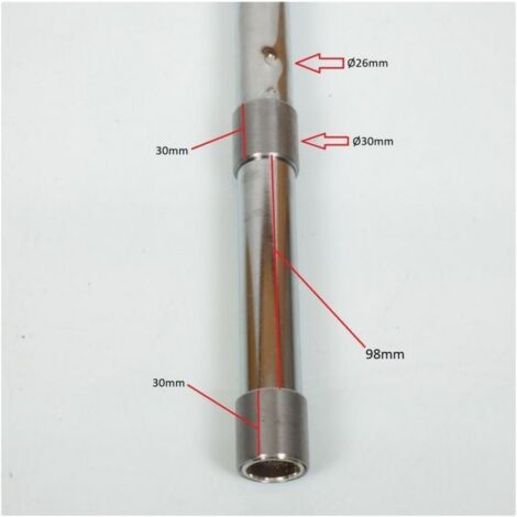 Un tube de fourche Ø26mm pour mobylette Peugeot 103 SP longueur
