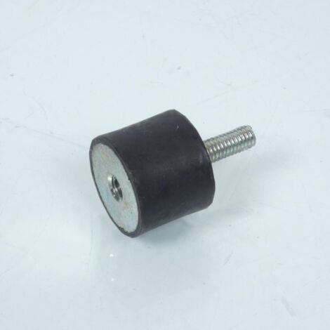 Silentbloc de pot d'échappement mâle femelle M6 Ø25x20mm pour