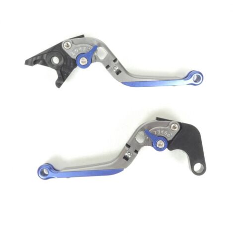 Levier frein droit pour moto Honda Cb 650 F alu CNC gris titane