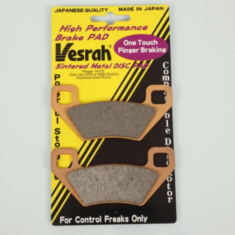 Plaquette de frein Vesrah pour Quad Arctic cat 550 H1 Efi 4X4 (1/2)