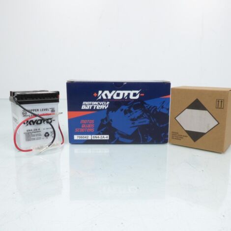 Batterie Kyoto TS 125 1973-1978 - Modèle 6N4B-2A Compatible Suzuki