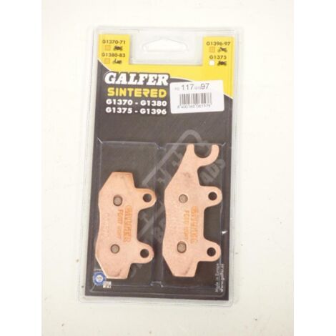 Plaquette de frein Galfer pour Quad Kawasaki 400 Bayou 4x4 (1/2)