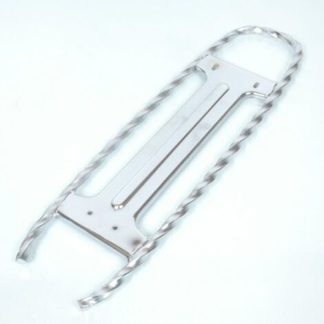 Porte bagage RSM pour Mobylette Peugeot 50 103 chrome torsade (1/3)