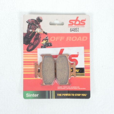 Plaquette de frein SBS pour Moto Suzuki 250 RMX 1989 à 1998 AR (1/2)