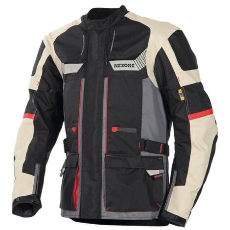Blouson veste moto Nexone Touring Adventure 4 saisons pour homme
