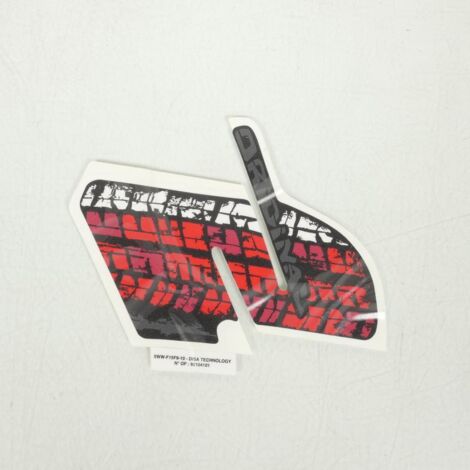 Autocollant stickers origine pour scooter Yamaha 50 CW (1/2)