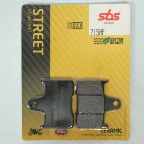 Plaquette de frein SBS pour Moto Honda 1300 CBR 2002 à 2004 715HF (1/2)