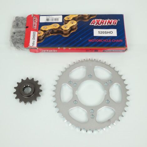 Kit chaîne Axring pour Moto Kawasaki 750 Z R 2011 à 2013 15x42 (1/3)