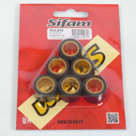 Galet rouleau de variateur Sifam pour Scooter Peugeot 125 JET X (1/2)