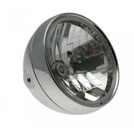 Optique avant Mad pour Auto Phare naked chromé Neuf (1/2)