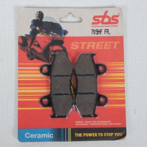 Plaquette de frein SBS pour quad Yamaha 450 Yfz S 2006 à 2009 (1/2)