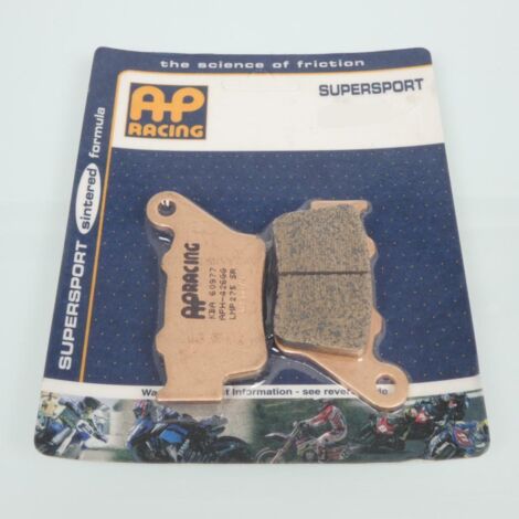 Plaquette de frein AP Racing pour Moto Benelli 505 Bx 2009 à 2010 (1/2)