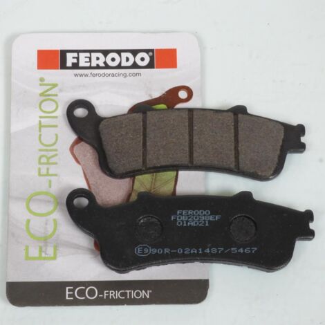 Plaquette de frein Ferodo pour Moto Honda 1800 Gl F6C Valkyrie (1/4)