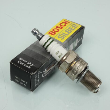 Bougie d'allumage Bosch pour Moto Yamaha 80 Yz Petites Roues 1993 (1/3)