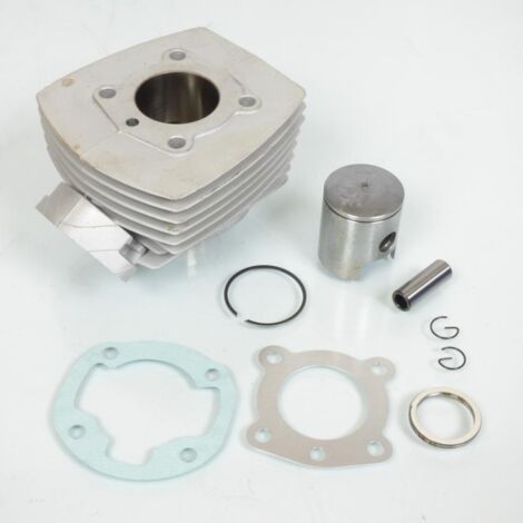 Cylindre piston mono segment pour mobylette Peugeot 103 alu 6