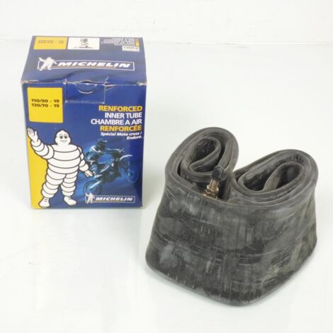 Chambre à air renforcée Michelin 19 pouces pour moto 110/90-19 / (1/3)