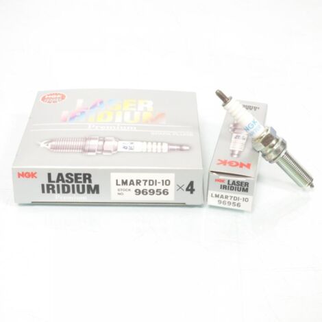 Bougie d'allumage NGK pour Auto LMAR7DI-10 / 60439094000 / Par 4 (1/3)
