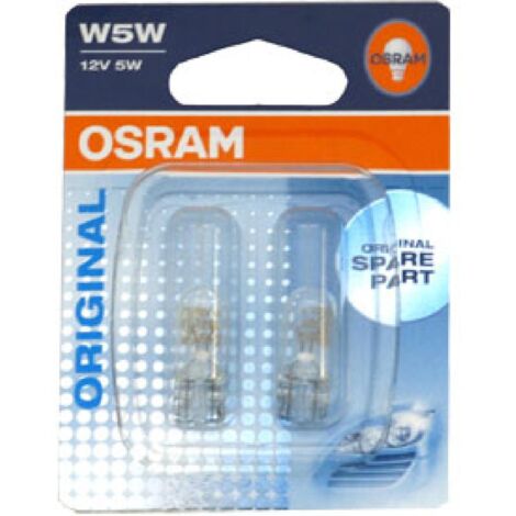 Ampoule OSRAM Originale W5W 12V 5W W2.1x9.5D