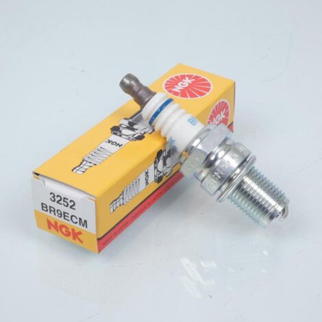 Bougie d'allumage NGK pour Moto Yamaha 125 TZR 1993 à 2004 BR9ECM (1/4)