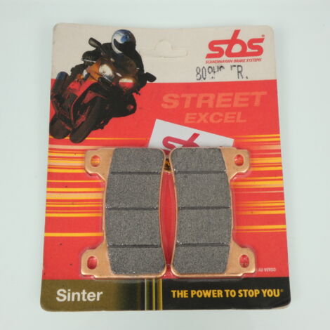 Plaquette de frein SBS pour moto Honda 1000 Cb R 2008 à 2015 AVG (1/2)