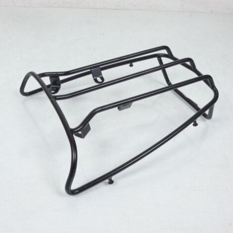Un porte bagage / paquet arrière Générique pour moto 3Kg Noir TCA (1/5)