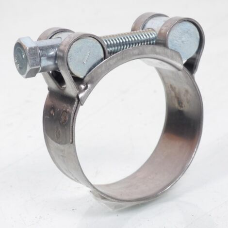 Collier de serrage à vis pour pot d'échappement 37-40mm moto