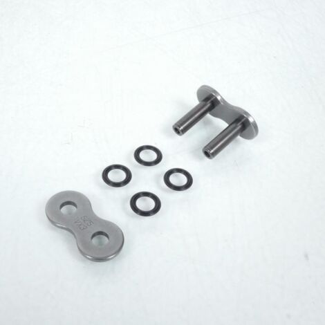 Attache chaine transmission à riveter 525VX3 X-Ring Pas 525 Gris (1/4)