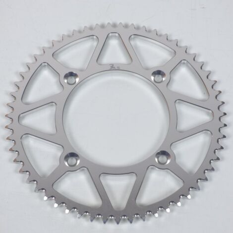 Couronne transmission alu 55 dents pas 420 pour moto Honda 150 (1/2)