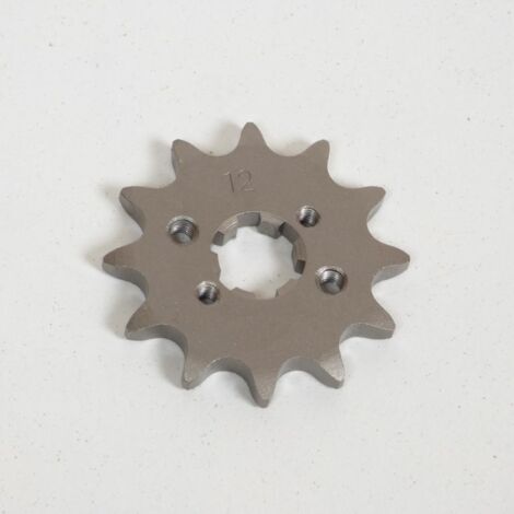 Pignon de sortie de boite pour Moto Derbi 50 Senda 12 dents pas