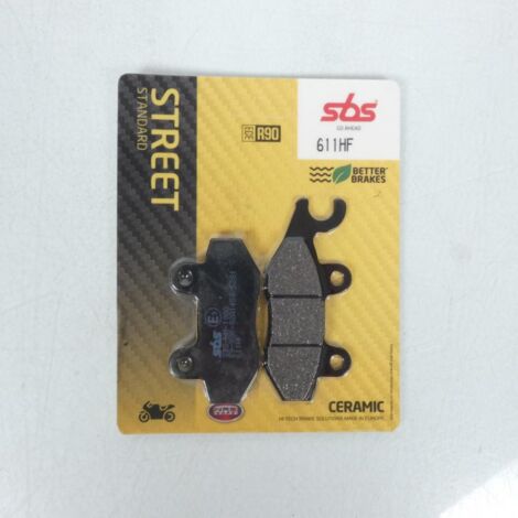 Plaquette de frein SBS pour Moto Suzuki 250 DR S 1990 à 1995 (1/2)