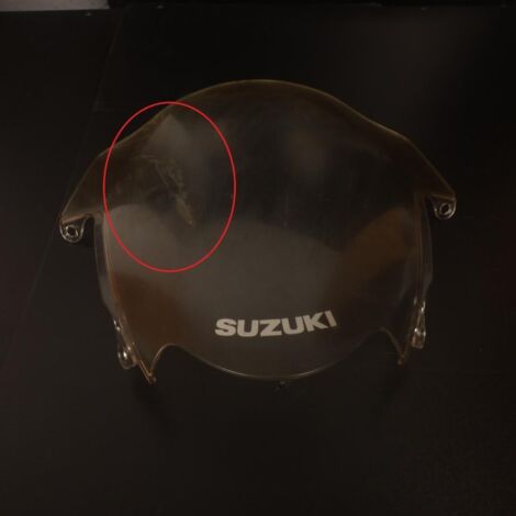 [PRODUIT D'OCCASION] Bulle et saut de vent pour moto Suzuki 1250 Gsx-F 2010-2011 (1/2)
