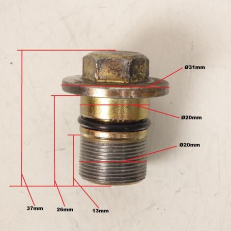 [PRODUIT D'OCCASION] Bouchon niveau huile de fourche pour scooter TGB 50 Akros 1996 (1/2)