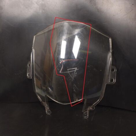 [PRODUIT D'OCCASION] Pare brise origine pour moto Suzuki 650 Bandit 2007 à 2015 46H0