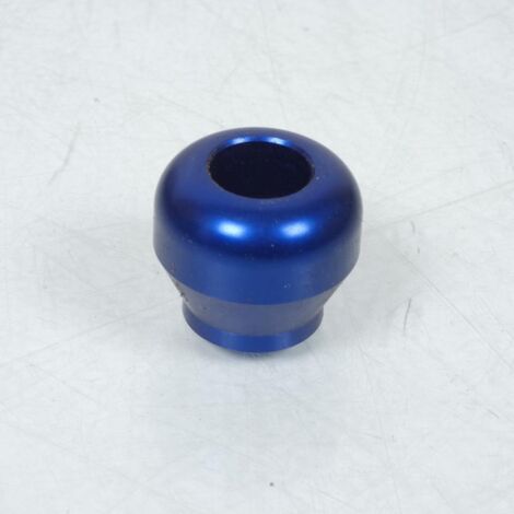 [JAMAIS UTILISE] Embout de guidon Bleu Ø34.5mm L30mm Générique pour moto (1/3)