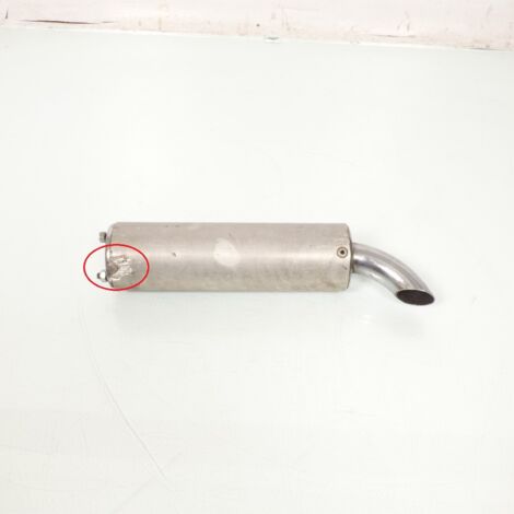 [PRODUIT D'OCCASION] Silencieux d échappement Générique L 205mm Ø 60mm pour scooter 50 (1/3)