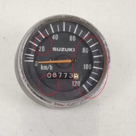 [PRODUIT D'OCCASION] Compteur origine pour moto Suzuki 50 GT Occasion (1/4)