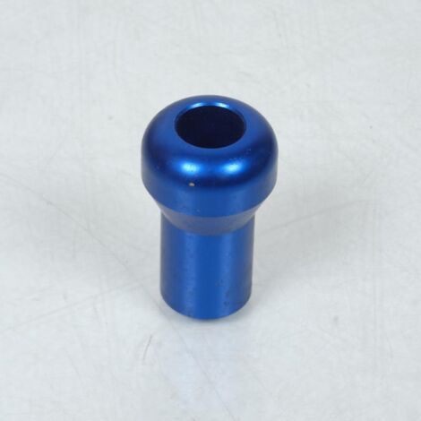 [JAMAIS UTILISE] Embout de guidon Bleu Ø34mm L55mm Générique pour moto (1/4)