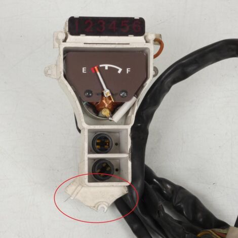[PRODUIT D'OCCASION] jauge carburant indicateur rapport engagé origine pour moto (1/4)