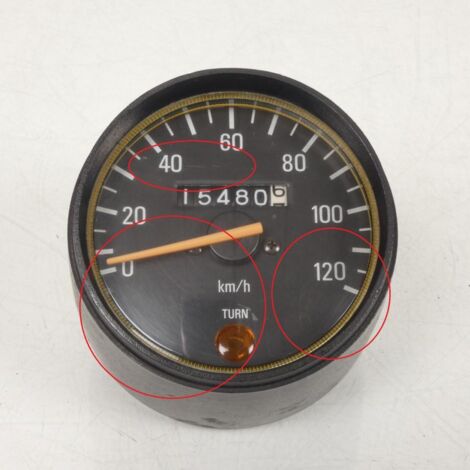[PRODUIT D'OCCASION] Compteur origine pour moto Yamaha 50 DT Occasion (1/3)