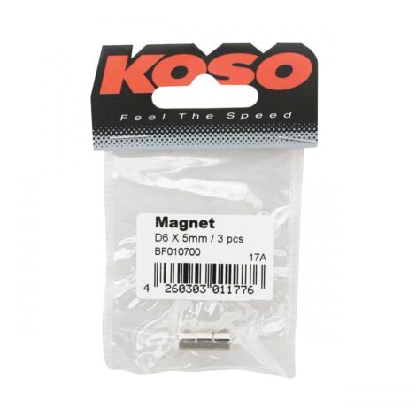 Lot de 3 aimant pour compteur de vitesse Koso moto BF010700 / (1/2)