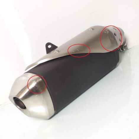 [PRODUIT D'OCCASION] Silencieux d échappement origine pour Moto Suzuki 650 SV 2017 à (1/4)