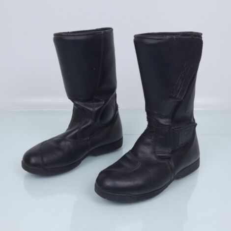 [PRODUIT D'OCCASION] Botte pour moto route simili cuir noir Wex touring homme / femme