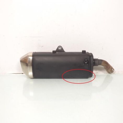 [PRODUIT D'OCCASION] Silencieux d échappement origine pour moto Suzuki 650 SV 2017 à (1/3)