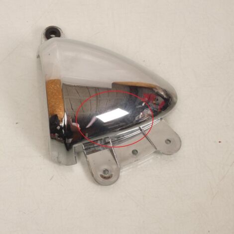 [PRODUIT D'OCCASION] Cache latéral gauche chromé origine pour moto Suzuki GSF 600 (1/3)