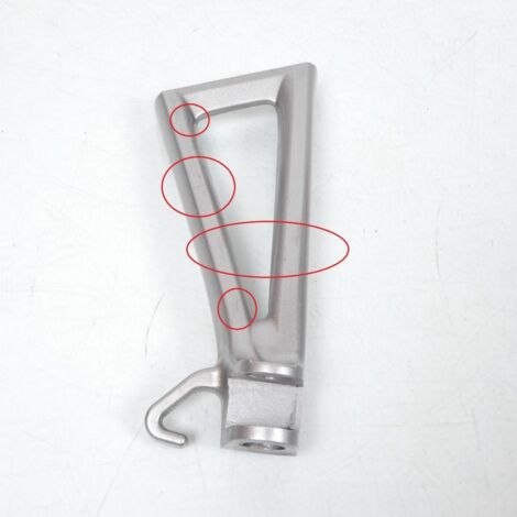 [PRODUIT D'OCCASION] Platine repose pied passager droit pour moto Yamaha 600 R6 2006 à